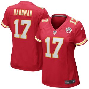 NFL Women's Nike Mecole Hardman Red Kansas City Chiefs Game Jersey