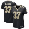 NFL Women's New Orleans Saints Steve Gleason Nike Black Game Retired Player Jersey