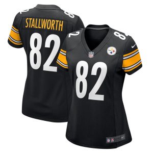 NFL Women's Pittsburgh Steelers John Stallworth Nike Black Retired Player Jersey