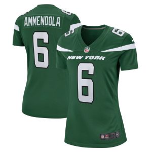 NFL Women's New York Jets Matt Ammendola Nike Gotham Green Game Jersey