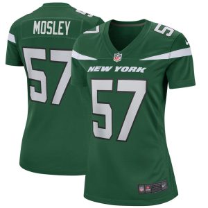 NFL Women's New York Jets C.J. Mosley Nike Gotham Green Game Player Jersey
