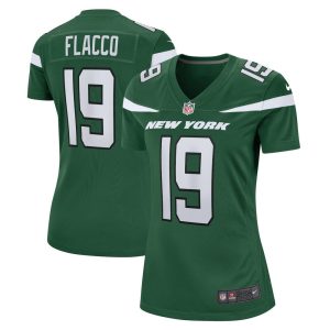 NFL Women's New York Jets Joe Flacco Nike Gotham Green Player Game Jersey