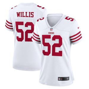 NFL Women's San Francisco 49ers Patrick Willis Nike White Retired Player Game Jersey