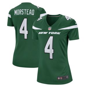 NFL Women's New York Jets Thomas Morstead Nike Gotham Green Game Jersey
