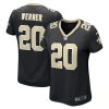 NFL Women's New Orleans Saints Pete Werner Nike Black Game Jersey