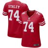 NFL Women's San Francisco 49ers Joe Staley Nike Scarlet Game Player Jersey