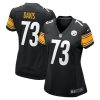 NFL Women's Pittsburgh Steelers Carlos Davis Nike Black Game Jersey