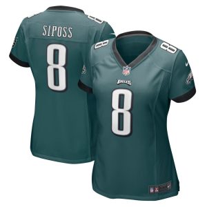 NFL Women's Philadelphia Eagles Arryn Siposs Nike Midnight Green Game Jersey
