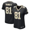NFL Women's New Orleans Saints Nick Vannett Nike Black Game Jersey