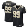 NFL Women's New Orleans Saints Shy Tuttle Nike Black Game Jersey