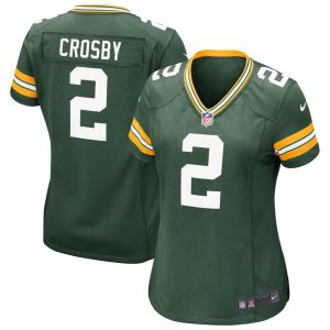 NFL Women's Nike Mason Crosby Green Green Bay Packers Game Jersey
