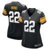 NFL Women's Pittsburgh Steelers Najee Harris Nike Black Game Player Jersey