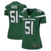 NFL Women's New York Jets Tim Ward Nike Gotham Green Game Jersey