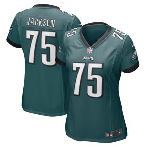 NFL Women's Philadelphia Eagles Tarron Jackson Nike Midnight Green Game Jersey
