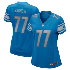 NFL Women's Nike Frank Ragnow Blue Detroit Lions Game Jersey