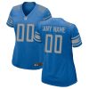 NFL Women's Nike Blue Detroit Lions Custom Game Jersey