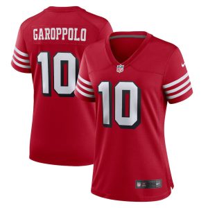 NFL Women's San Francisco 49ers Jimmy Garoppolo Nike Red Alternate Game Jersey