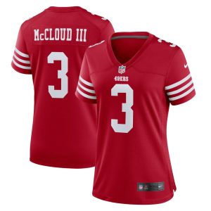 NFL Women's San Francisco 49ers Ray Ray McCloud Nike Scarlet Game Jersey