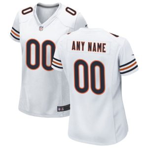 NFL Women's Nike White Chicago Bears Custom Game Jersey