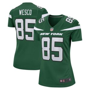 NFL Women's New York Jets Trevon Wesco Nike Gotham Green Game Jersey