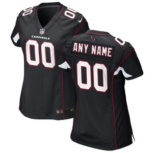 NFL Women's Nike Black Arizona Cardinals Alternate Custom Game Jersey