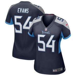 NFL Women's Nike Rashaan Evans Navy Tennessee Titans Game Jersey