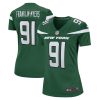 NFL Women's New York Jets John Franklin-Myers Nike Gotham Green Game Jersey