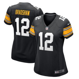 NFL Women's Pittsburgh Steelers Terry Bradshaw Nike Black Retired Player Jersey