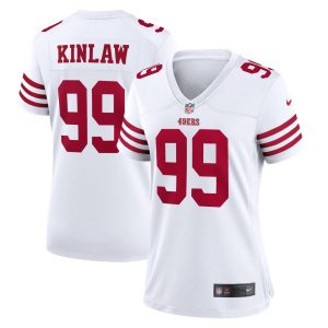 NFL Women's San Francisco 49ers Javon Kinlaw Nike White Player Game Jersey