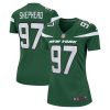 NFL Women's New York Jets Nathan Shepherd Nike Gotham Green Game Jersey