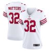 NFL Women's San Francisco 49ers Ricky Watters Nike White Retired Player Game Jersey