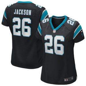 NFL Women's Nike Donte Jackson Black Carolina Panthers Game Jersey