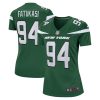 NFL Women's New York Jets Folorunso Fatukasi Nike Gotham Green Game Jersey